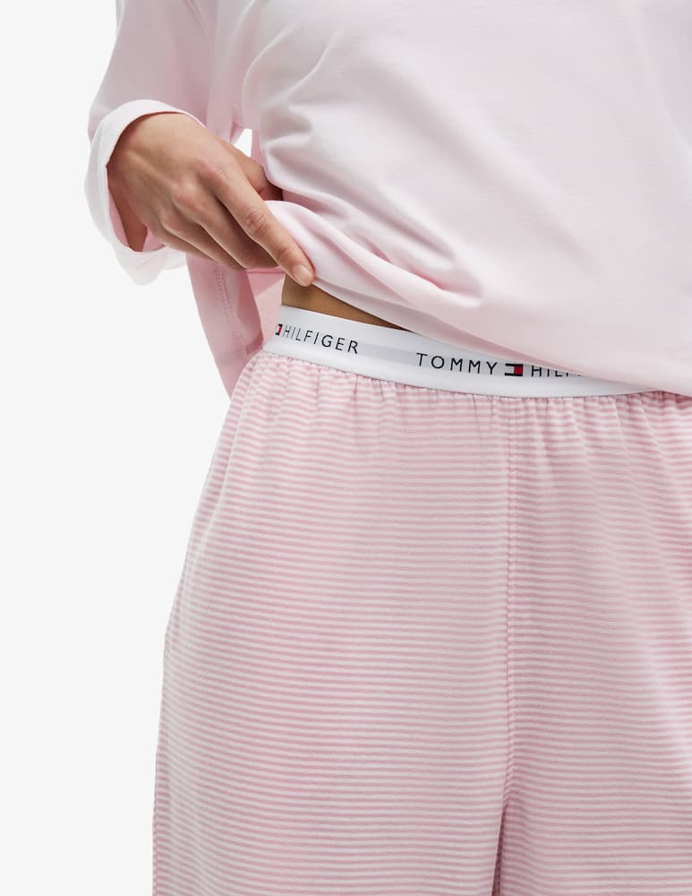 rinascente Tommy Hilfiger Long-sleeved jersey pyjama set
