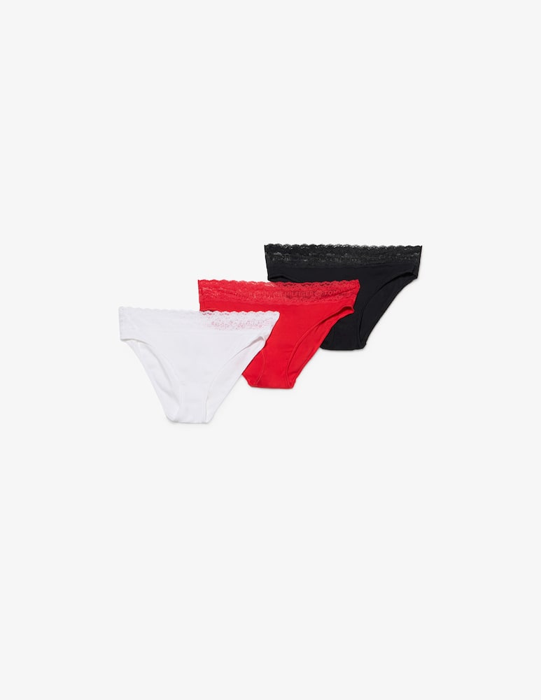 Tommy Hilfiger 3 pack pointelle bikini - picture 1 Tommy Hilfiger 3 pack pointelle bikini - picture 1