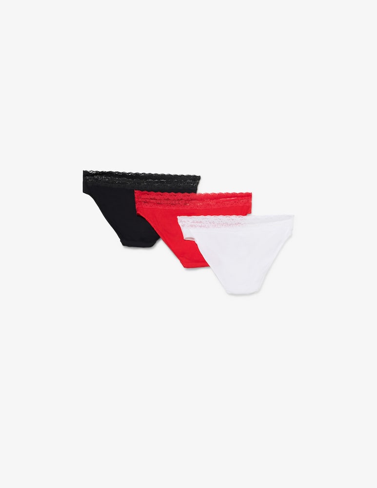 Tommy Hilfiger 3 pack pointelle bikini - picture 2 Tommy Hilfiger 3 pack pointelle bikini - picture 2