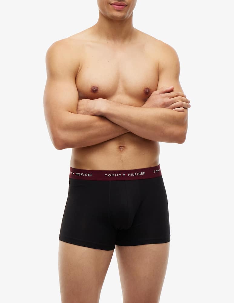 Tommy Hilfiger Pack 3 boxer trunk Signature Cotton - immagine 5