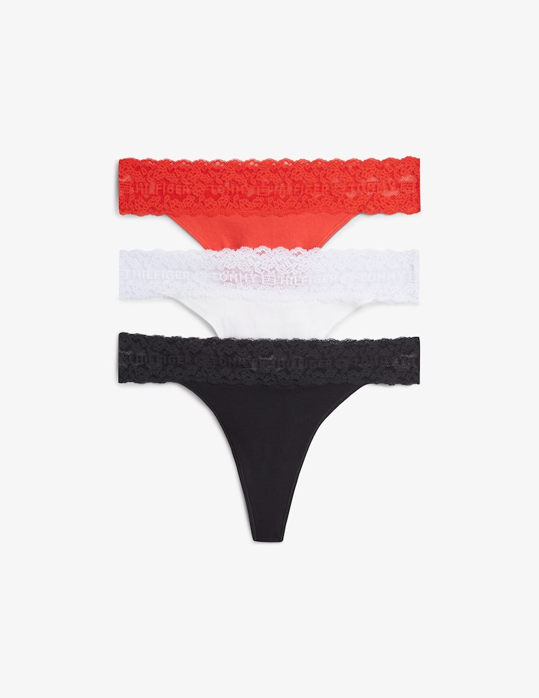 rinascente Tommy Hilfiger Pointelle thong set