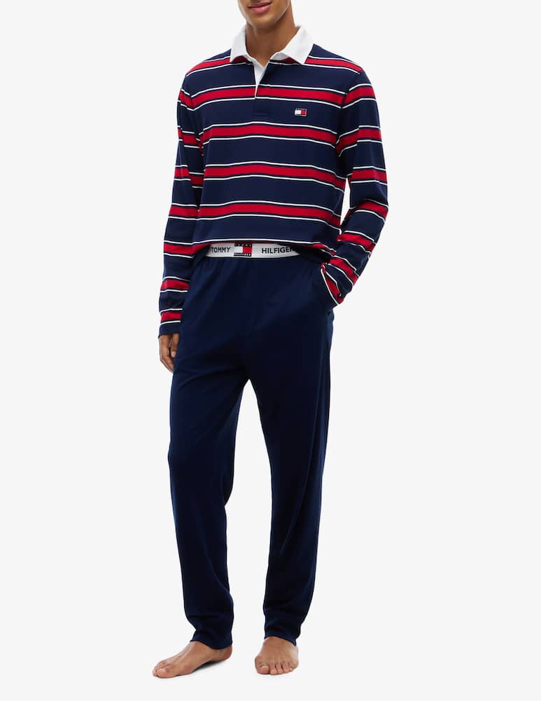 Tommy Hilfiger Striped rugby pyjama set - picture 1 Tommy Hilfiger Striped rugby pyjama set - picture 1