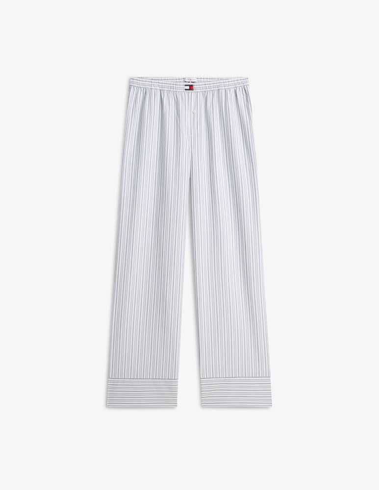 Tommy Hilfiger Striped poplin pyjama trousers - picture 1 Tommy Hilfiger Striped poplin pyjama trousers - picture 1