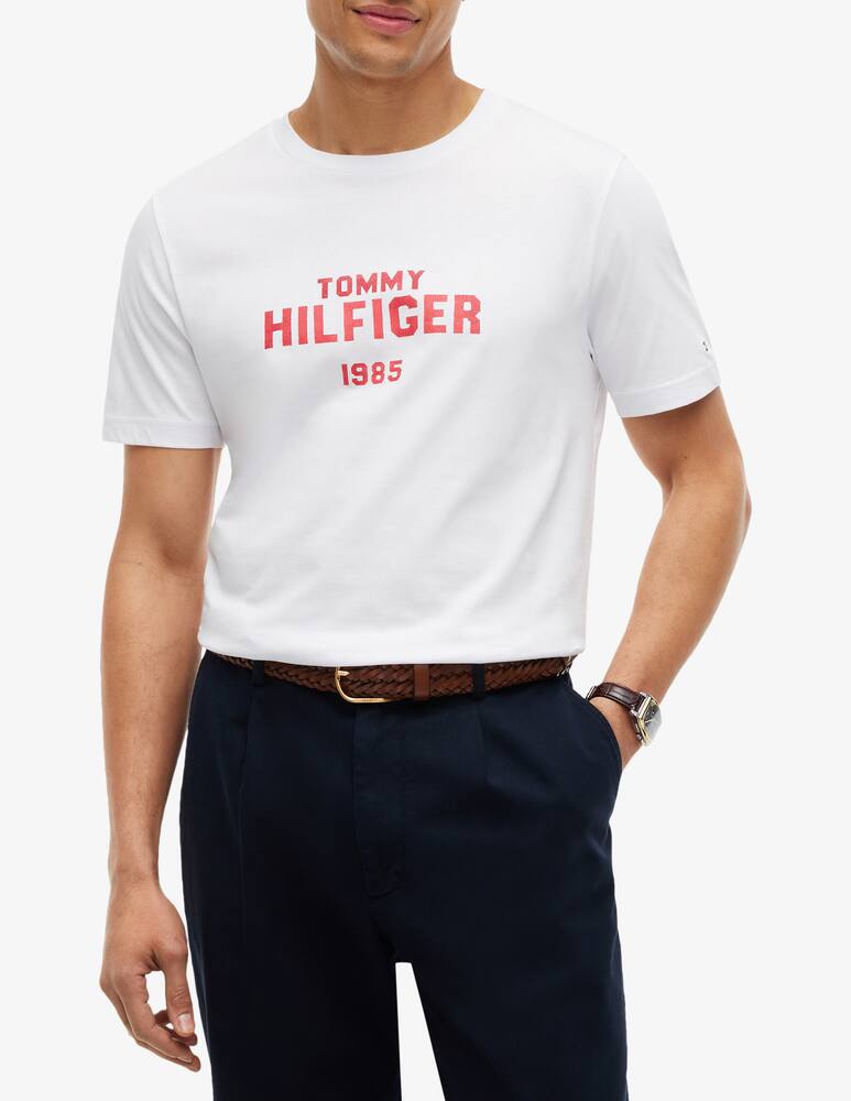 rinascente Tommy Hilfiger T-shirt con logo stack