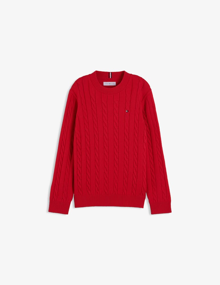Tommy Hilfiger Cotton cable sweater - picture 1 Tommy Hilfiger Cotton cable sweater - picture 1