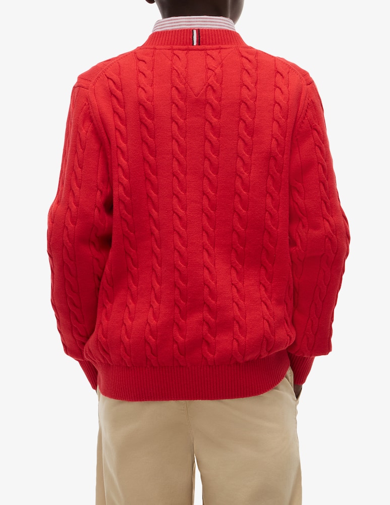 Tommy Hilfiger Cotton cable sweater - picture 3 Tommy Hilfiger Cotton cable sweater - picture 3