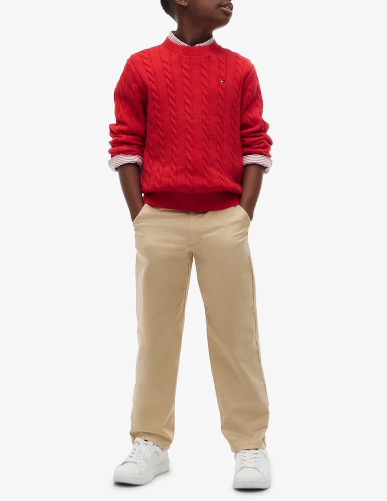 Tommy Hilfiger Cotton cable sweater - picture 4 Tommy Hilfiger Cotton cable sweater - picture 4