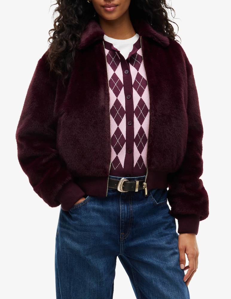Tommy Jeans Faux fur jacket - picture 1 Tommy Jeans Faux fur jacket - picture 1