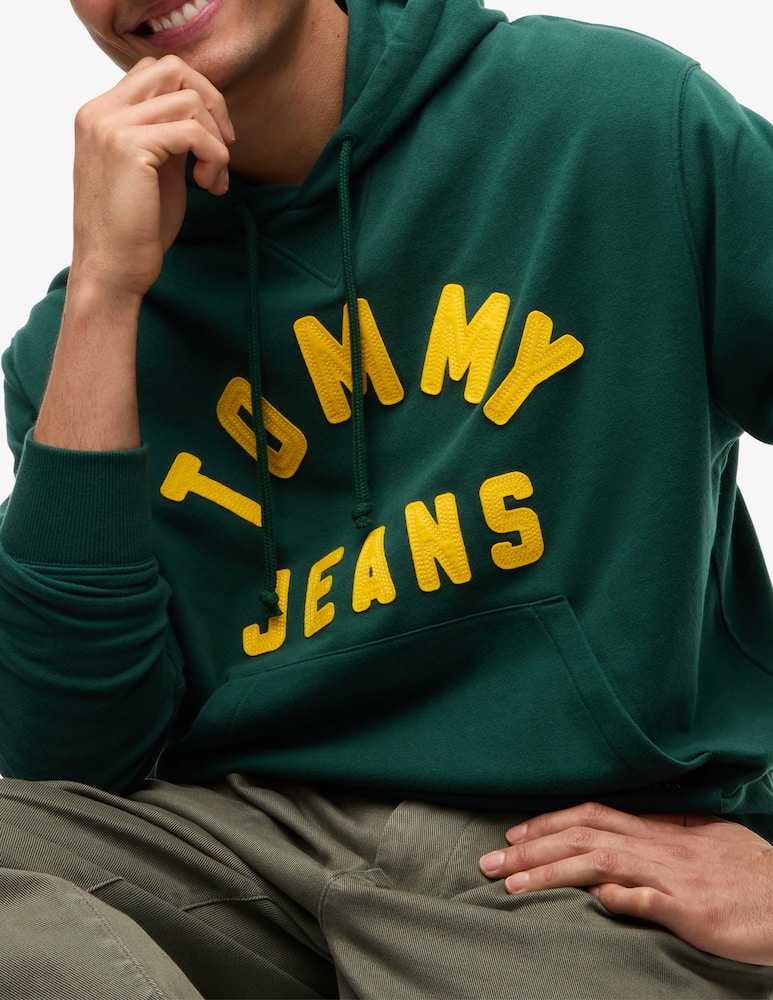 rinascente Tommy Jeans Felpa con cappuccio e logo