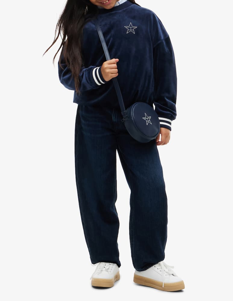 Tommy Hilfiger Felpa in velluto con stella - immagine 4 Tommy Hilfiger Felpa in velluto con stella - immagine 4