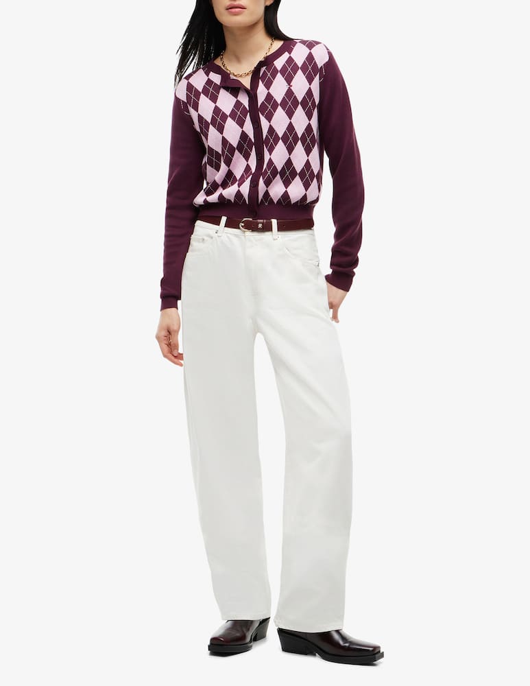 Tommy Jeans Cardigan argyle - immagine 2 Tommy Jeans Cardigan argyle - immagine 2
