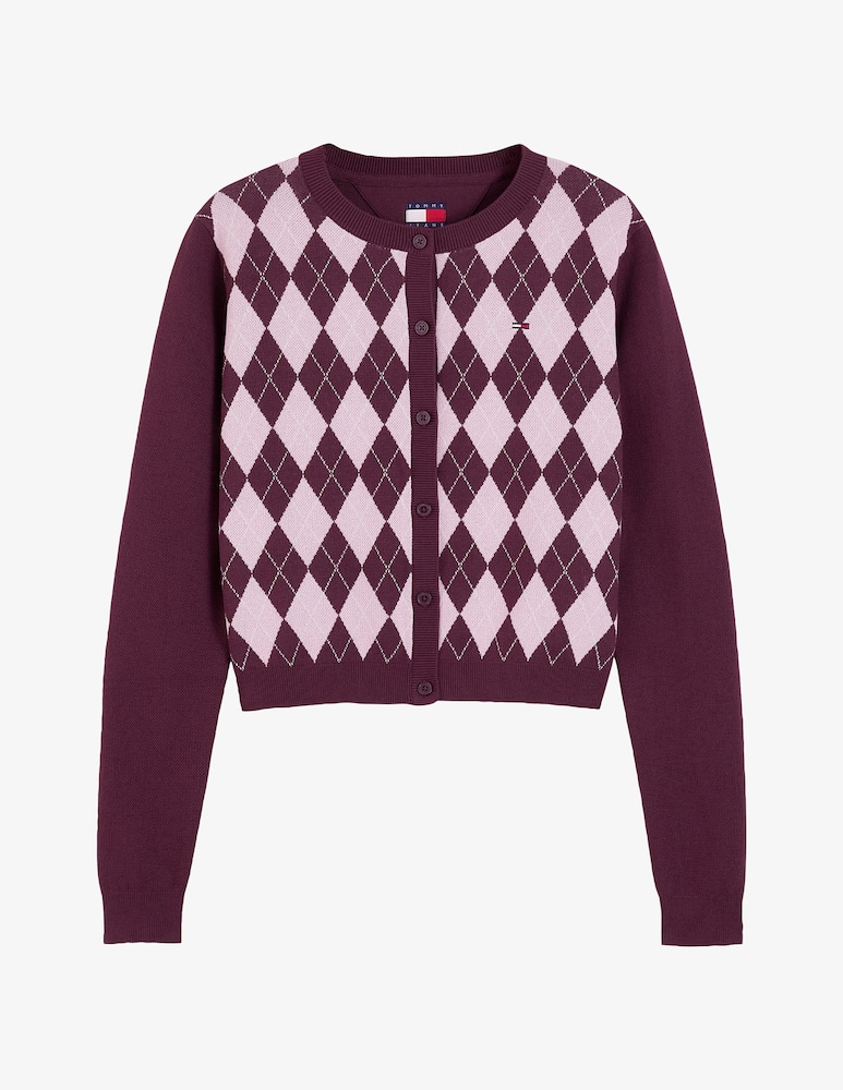 Tommy Jeans Cardigan argyle - immagine 5 Tommy Jeans Cardigan argyle - immagine 5