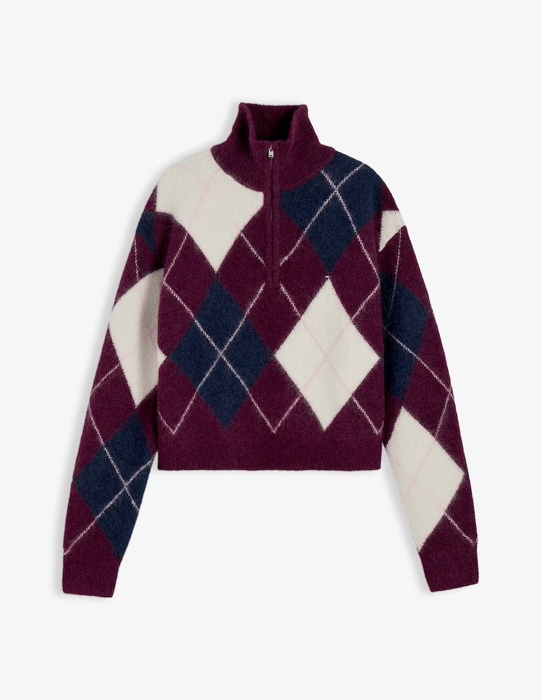 rinascente Tommy Jeans Fluffy quarter zip sweater