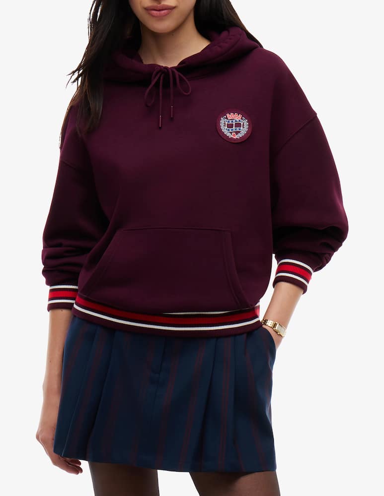 rinascente Tommy Jeans Felpa con cappuccio crest
