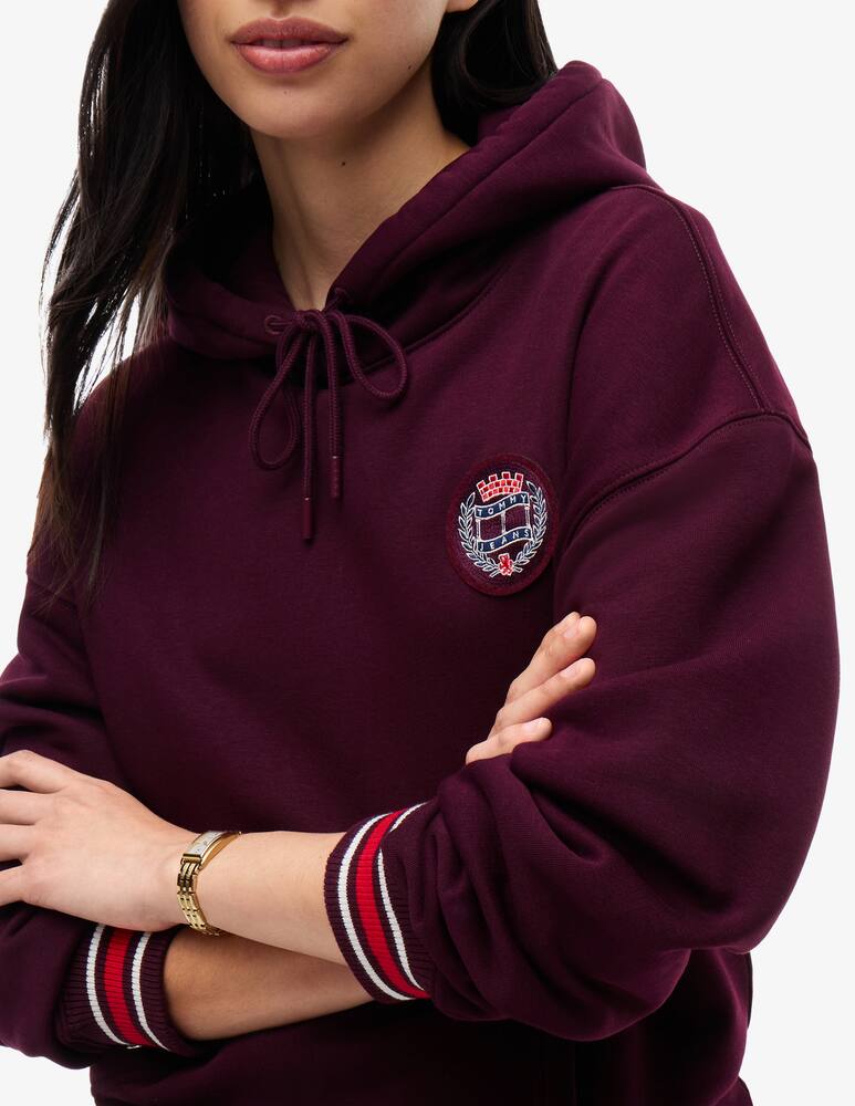 rinascente Tommy Jeans Felpa con cappuccio crest