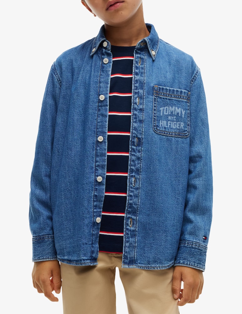 Tommy Hilfiger Camicia in jeans - immagine 2 Tommy Hilfiger Camicia in jeans - immagine 2