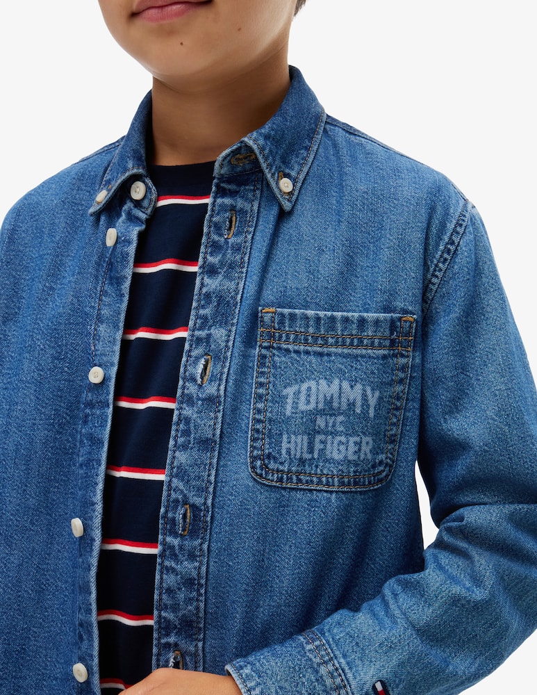 Tommy Hilfiger Camicia in jeans - immagine 4 Tommy Hilfiger Camicia in jeans - immagine 4