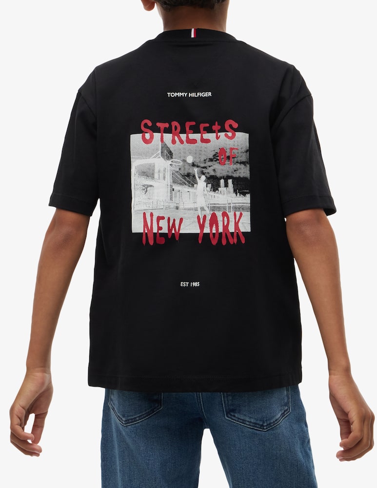 Tommy Hilfiger T-shirt con stampa graffiti - immagine 3 Tommy Hilfiger T-shirt con stampa graffiti - immagine 3