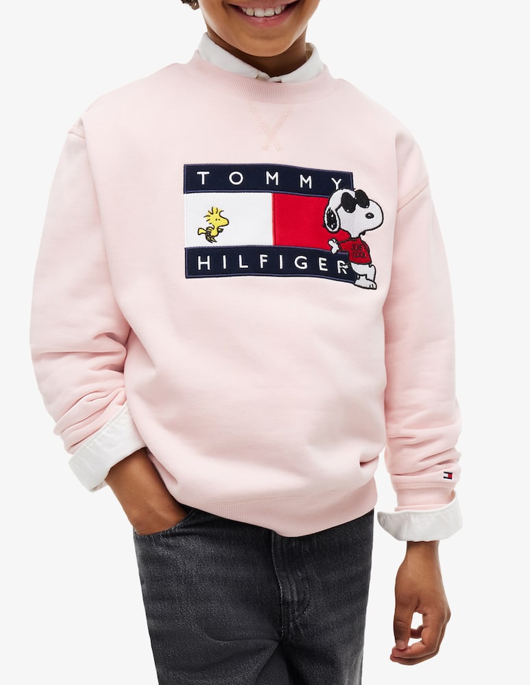 Tommy Hilfiger Felpa crewneck Peanuts - immagine 1