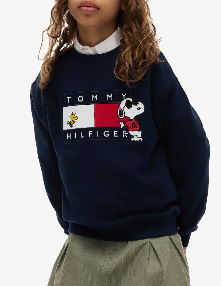 rinascente Tommy Hilfiger Felpa crewneck Peanuts