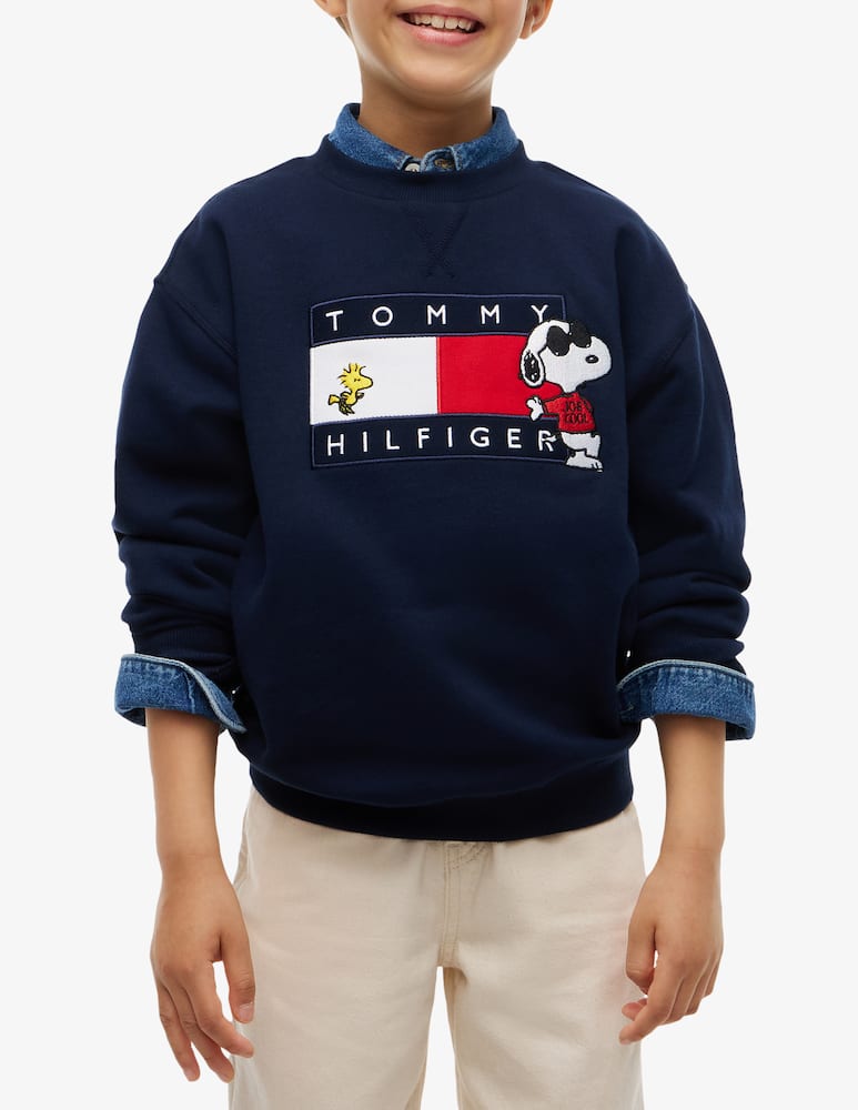 rinascente Tommy Hilfiger Felpa crewneck Peanuts
