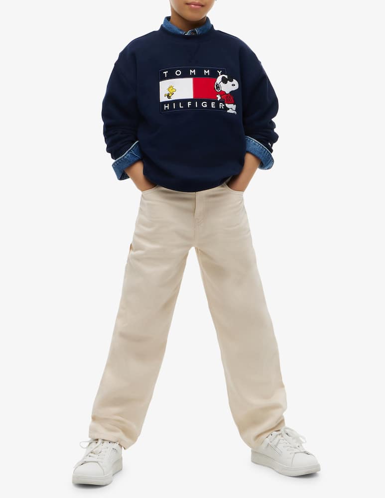 rinascente Tommy Hilfiger Felpa crewneck Peanuts