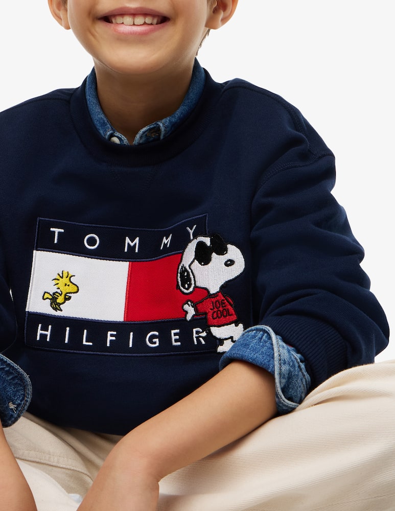 rinascente Tommy Hilfiger Felpa crewneck Peanuts