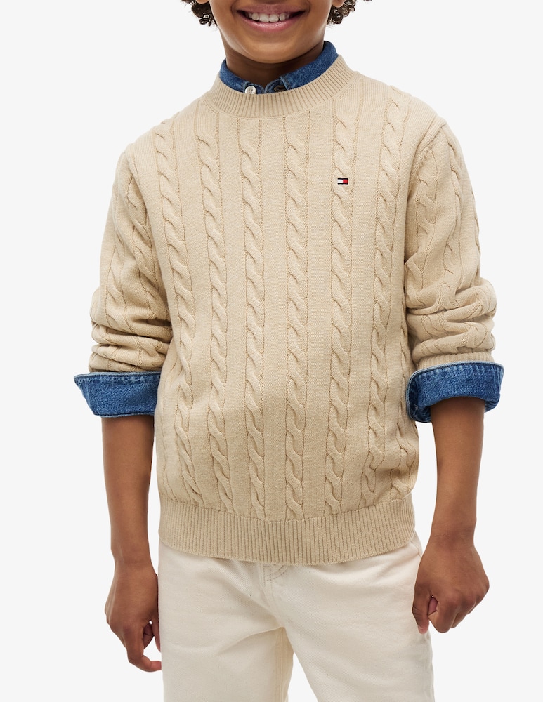 Tommy Hilfiger Cotton cable sweater - picture 2 Tommy Hilfiger Cotton cable sweater - picture 2