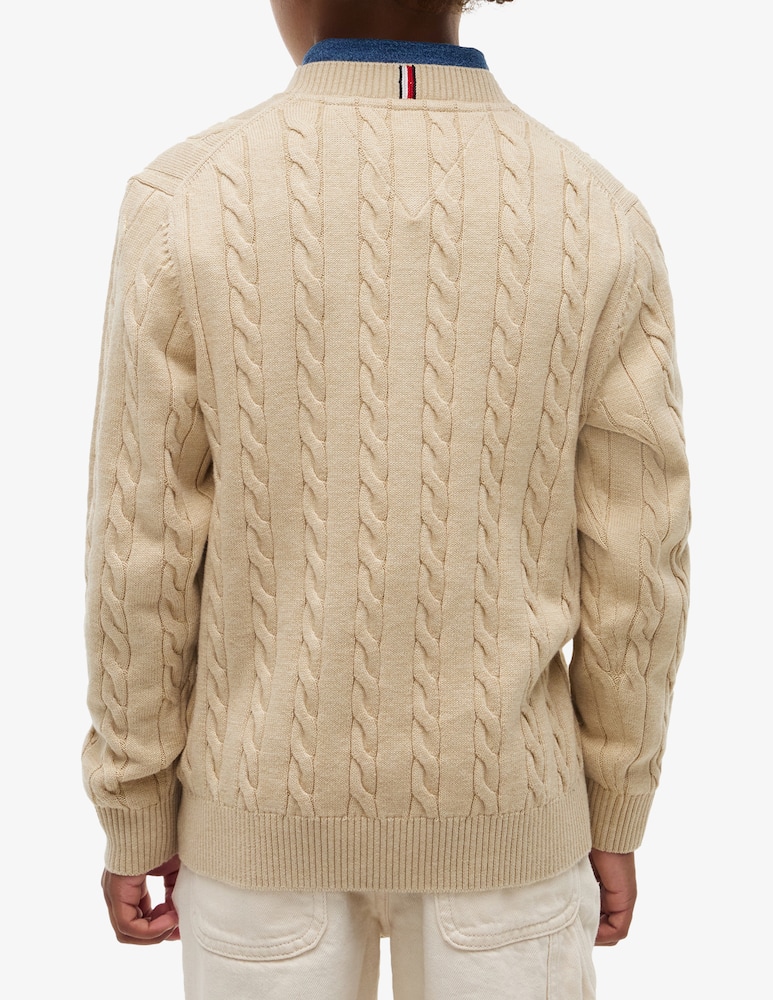 Tommy Hilfiger Cotton cable sweater - picture 3 Tommy Hilfiger Cotton cable sweater - picture 3