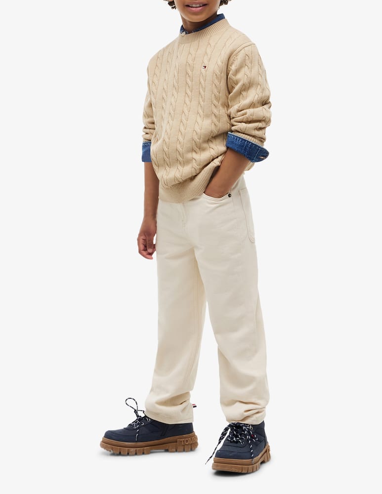Tommy Hilfiger Cotton cable sweater - picture 4 Tommy Hilfiger Cotton cable sweater - picture 4