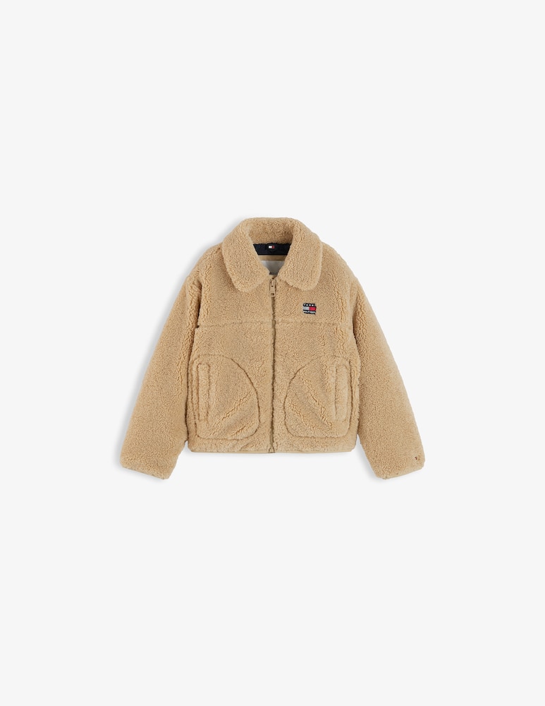 Tommy Hilfiger Giacca teddy con zip - immagine 1 Tommy Hilfiger Giacca teddy con zip - immagine 1