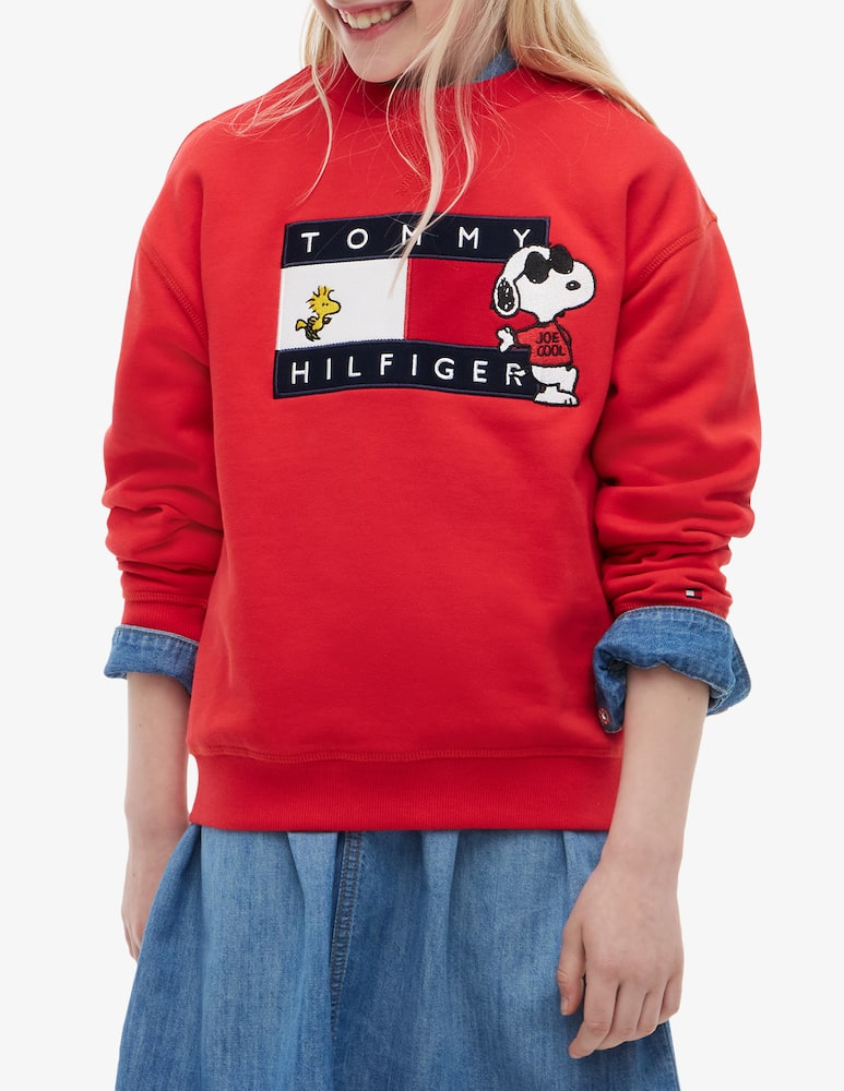 Tommy Hilfiger Felpa crewneck Peanuts - immagine 1 Tommy Hilfiger Felpa crewneck Peanuts - immagine 1
