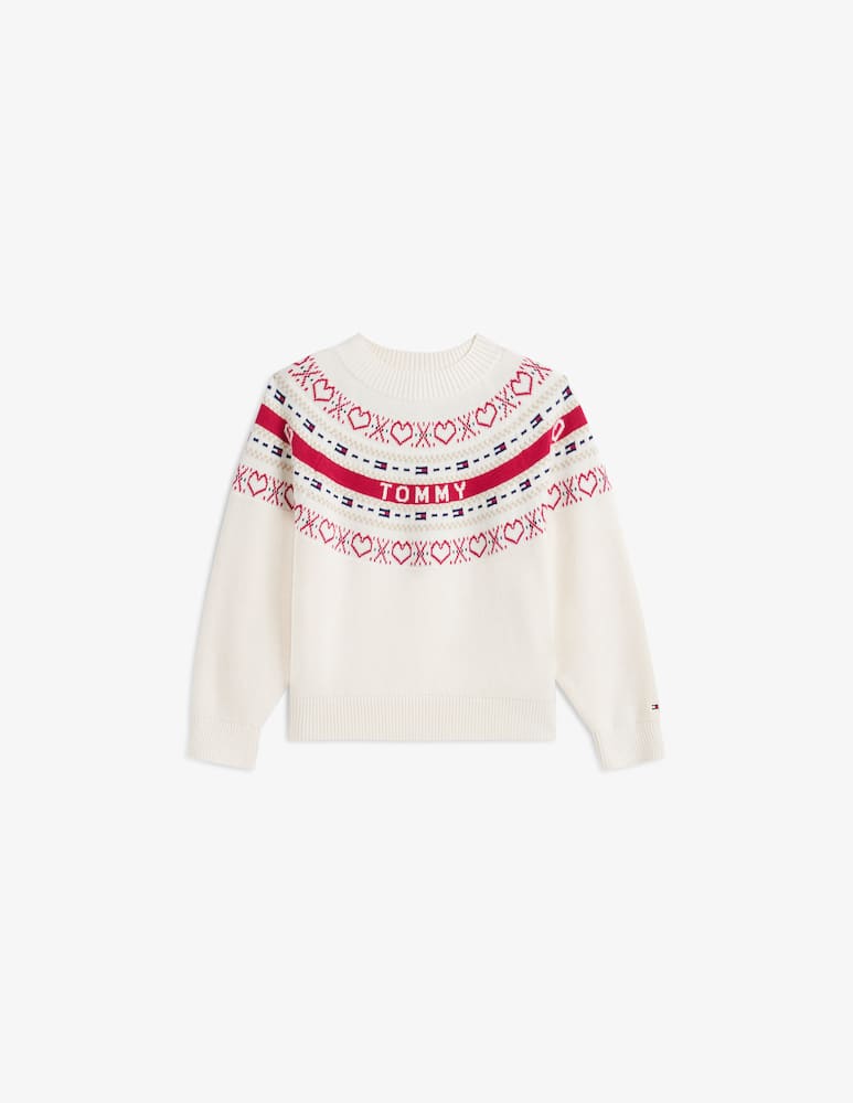 Tommy Hilfiger Maglione intarsio cuore - immagine 1 Tommy Hilfiger Maglione intarsio cuore - immagine 1