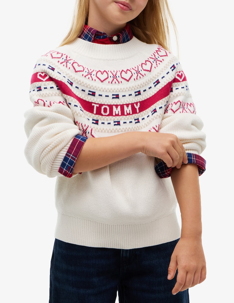 Tommy Hilfiger Maglione intarsio cuore - immagine 2 Tommy Hilfiger Maglione intarsio cuore - immagine 2