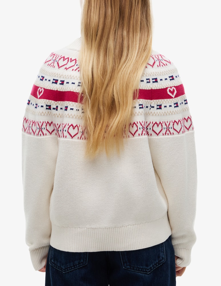 Tommy Hilfiger Maglione intarsio cuore - immagine 3 Tommy Hilfiger Maglione intarsio cuore - immagine 3