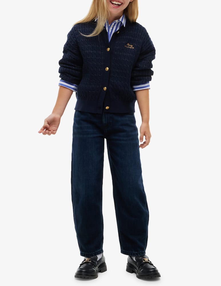 Tommy Hilfiger lurex cable cardigan - picture 4 Tommy Hilfiger lurex cable cardigan - picture 4