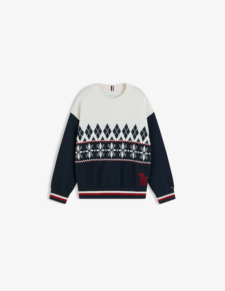 Tommy Hilfiger Patterned sweater - picture 1 Tommy Hilfiger Patterned sweater - picture 1