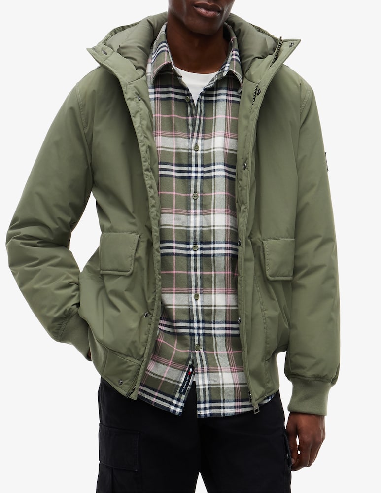 rinascente Tommy Jeans Bomber parka con cappuccio