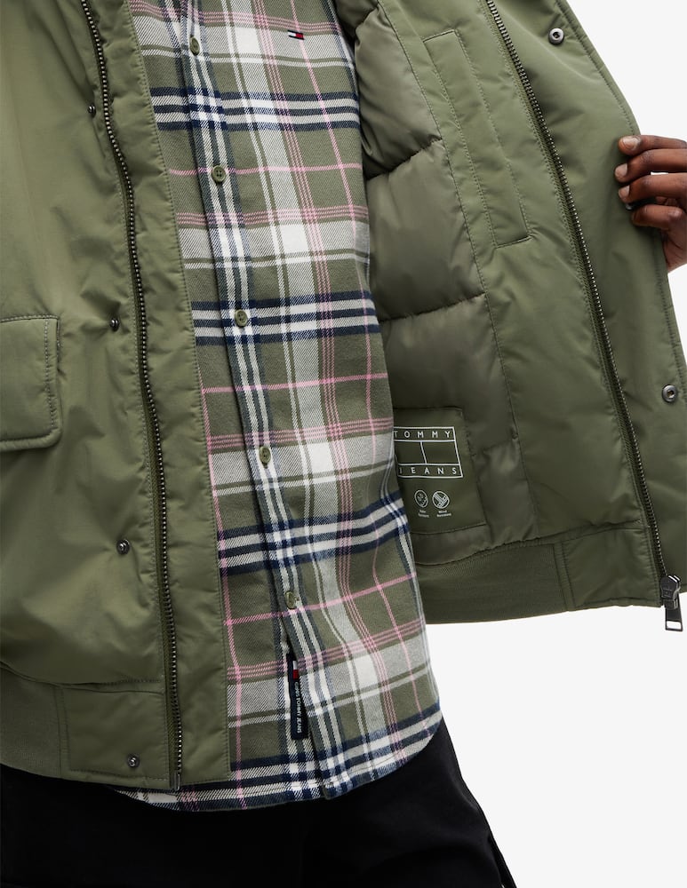 rinascente Tommy Jeans Bomber parka con cappuccio