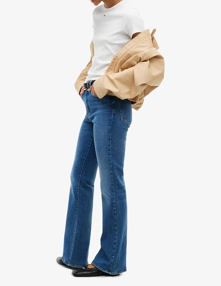 rinascente Tommy Jeans Sylvia high rise bootcut jeans