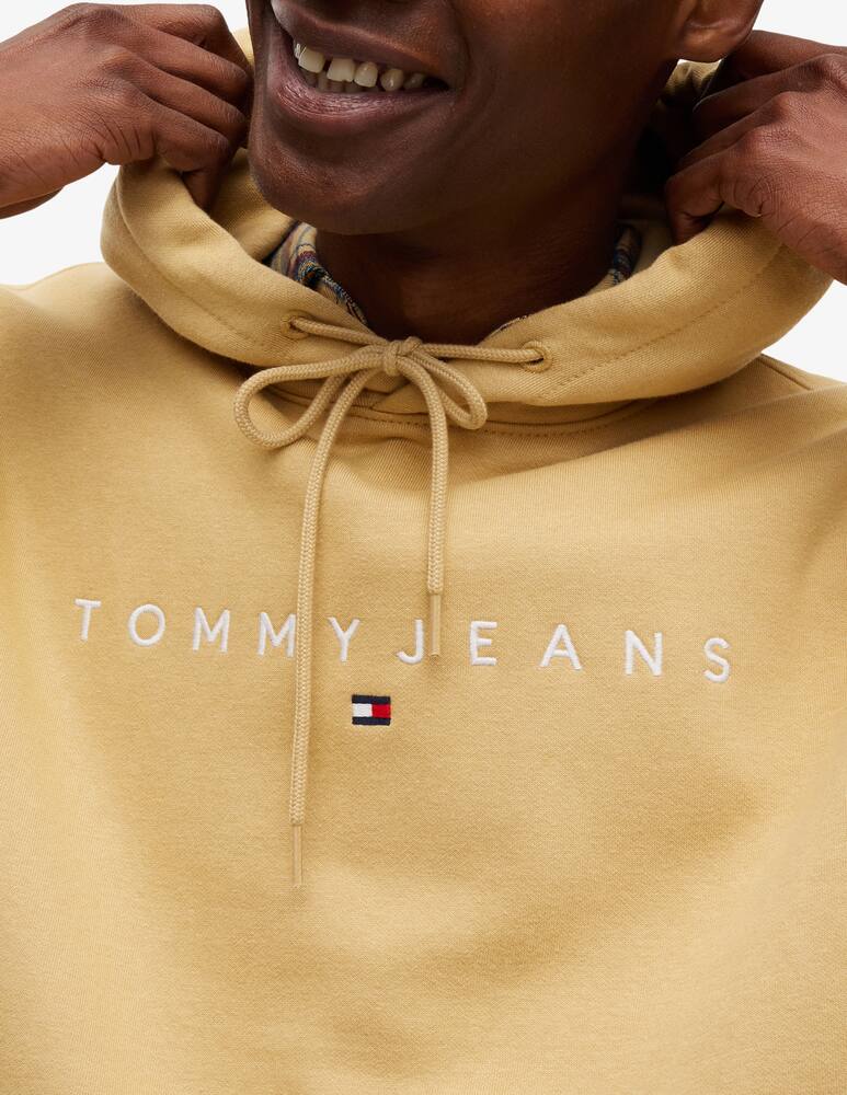 rinascente Tommy Jeans Felpa con cappuccio con logo lineare