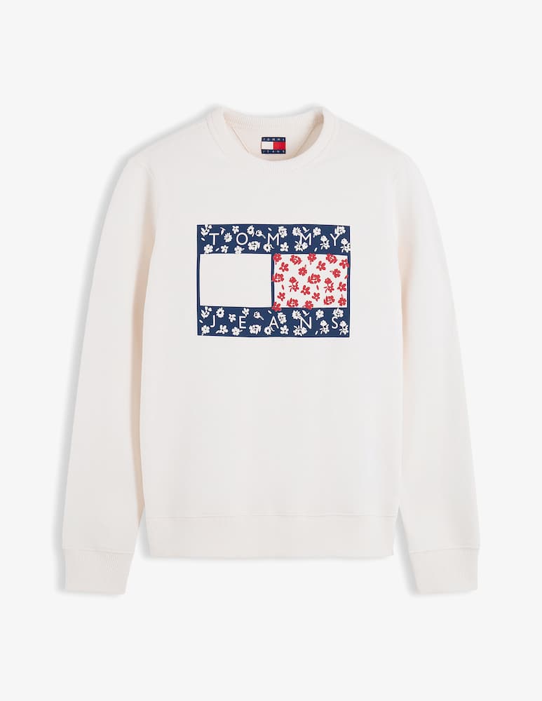 rinascente Tommy Jeans Felpa girocollo con logo