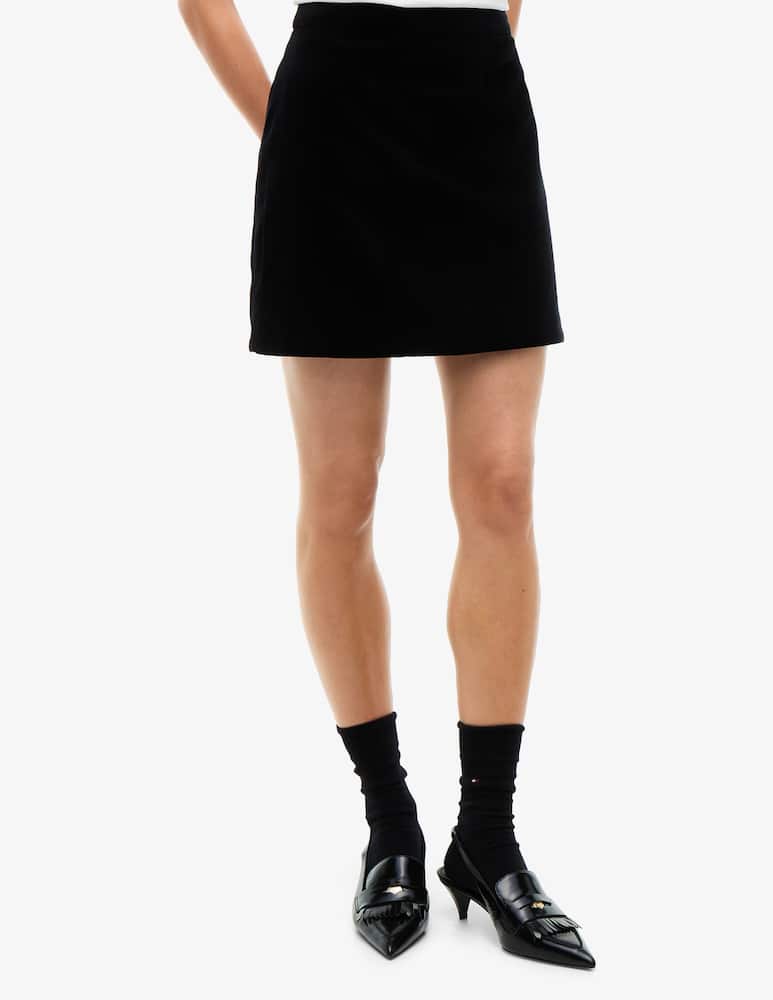 Tommy Hilfiger Velvet mini skirt - picture 1