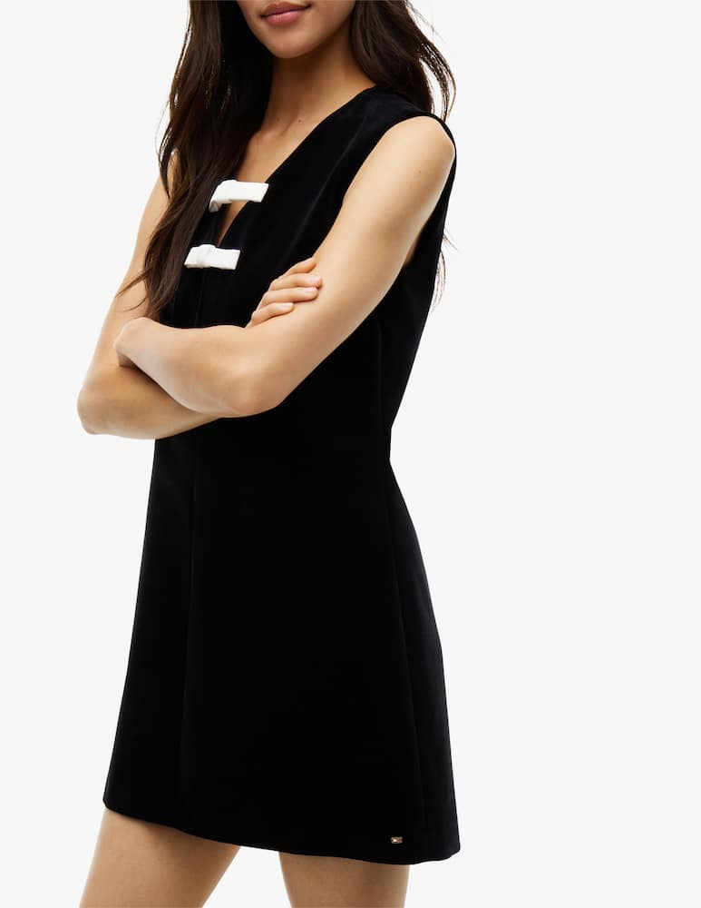 Tommy Hilfiger Velvet bow dress - picture 4 Tommy Hilfiger Velvet bow dress - picture 4