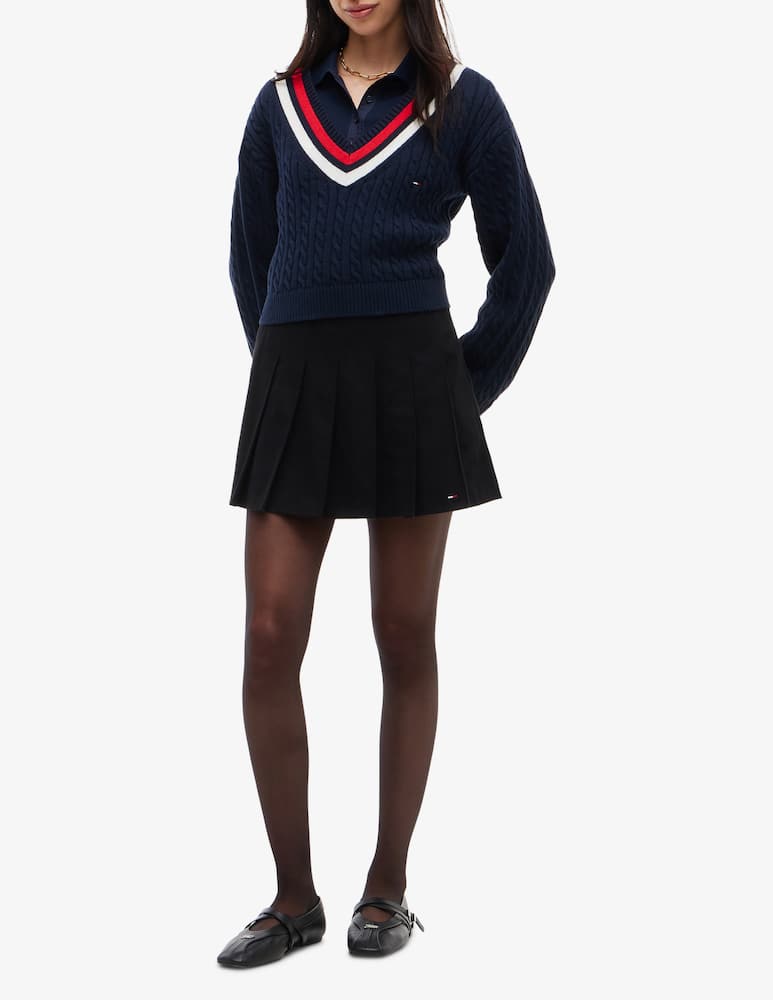 rinascente Tommy Jeans Cable tipping sweater