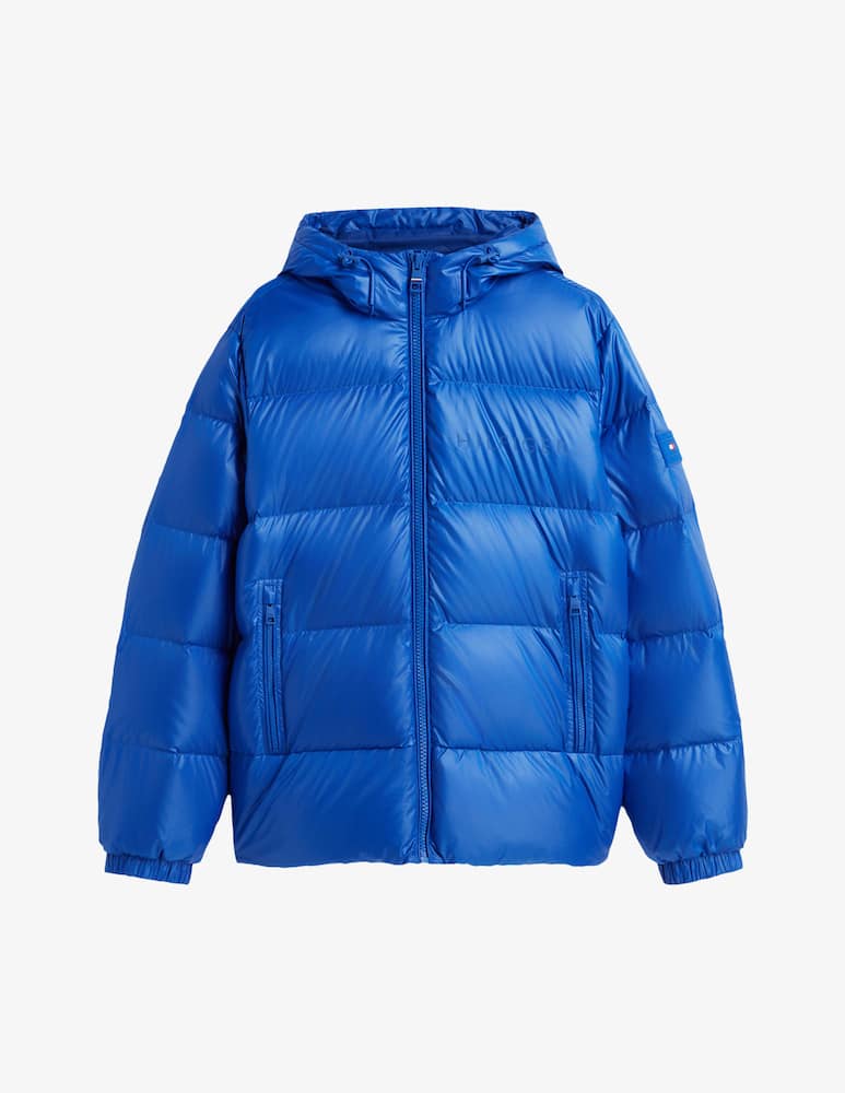 Tommy Hilfiger Shiny down hooded puffer - picture 6 Tommy Hilfiger Shiny down hooded puffer - picture 6