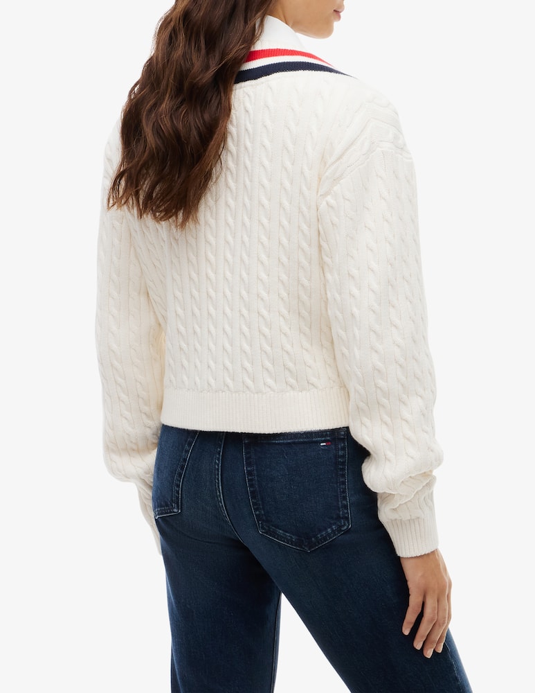 rinascente Tommy Jeans Cable tipping sweater