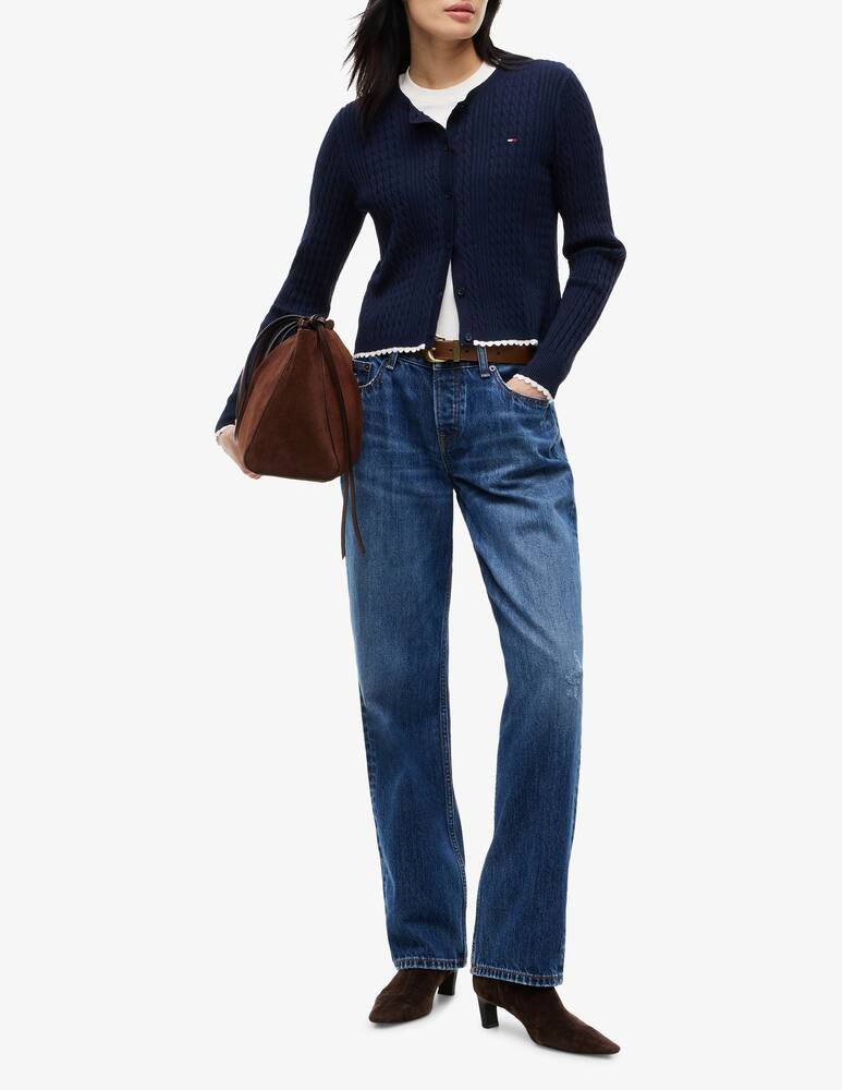 rinascente Tommy Jeans Cardigan girocollo a trecce