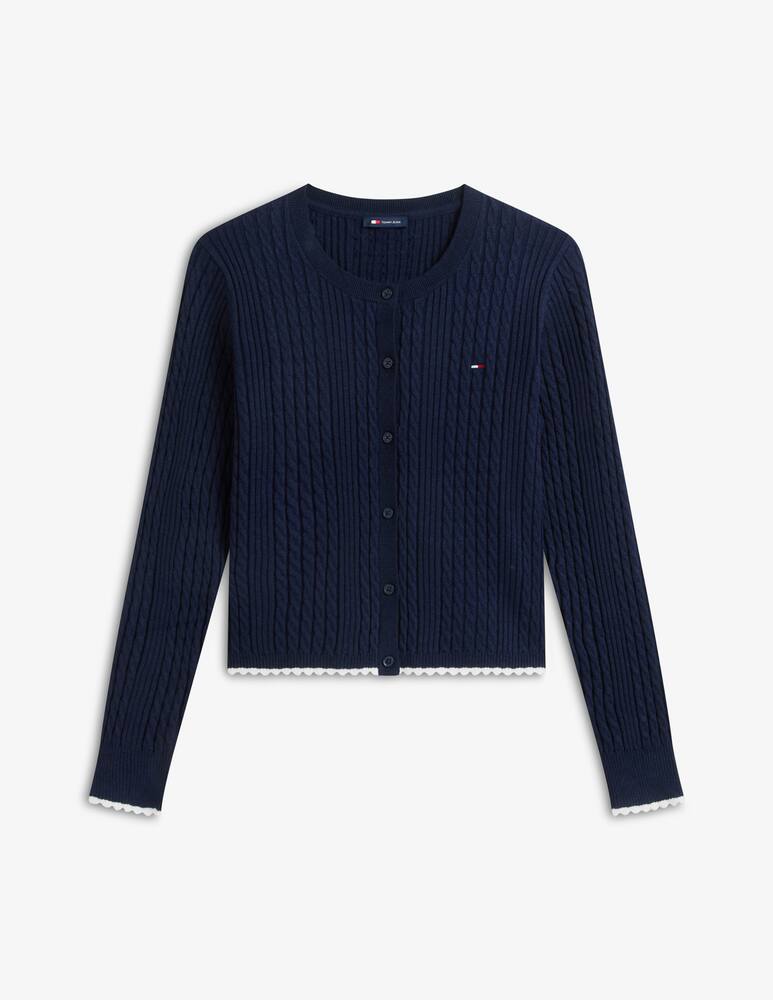 rinascente Tommy Jeans Cardigan girocollo a trecce