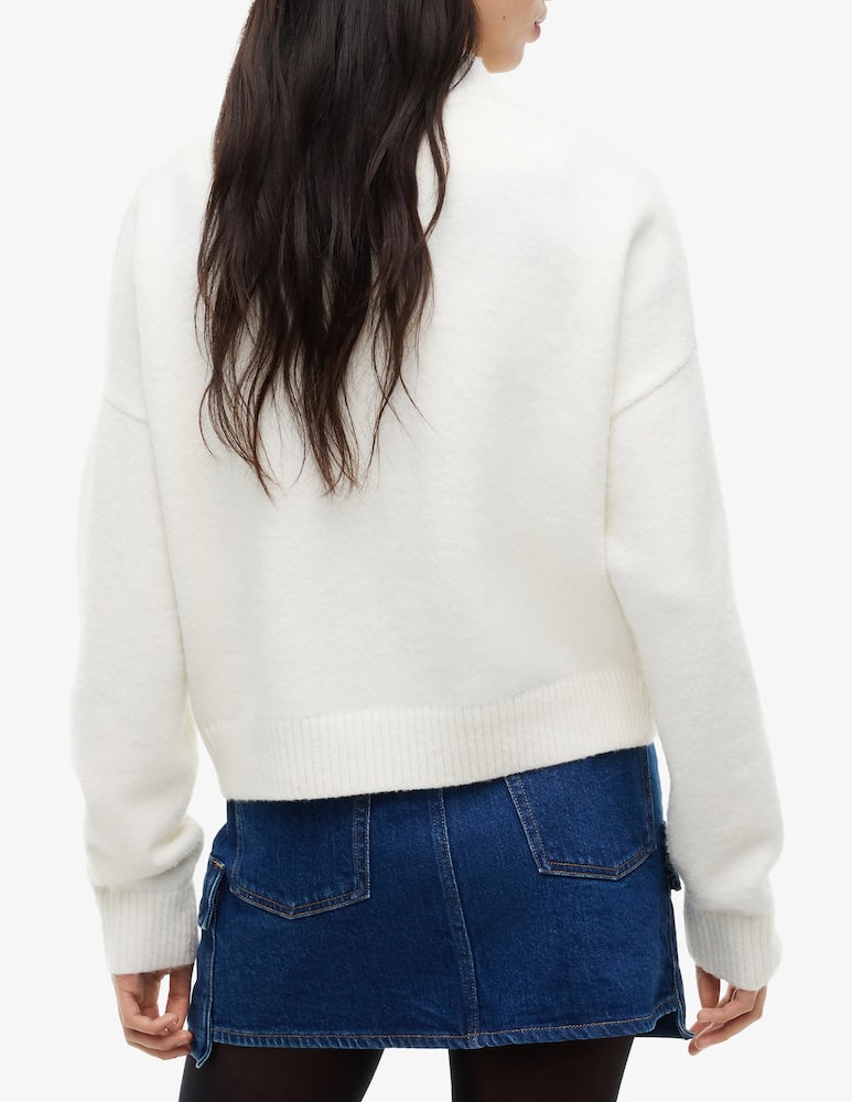 rinascente Tommy Jeans Cardigan fluffy con logo